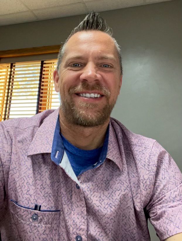 Steve working